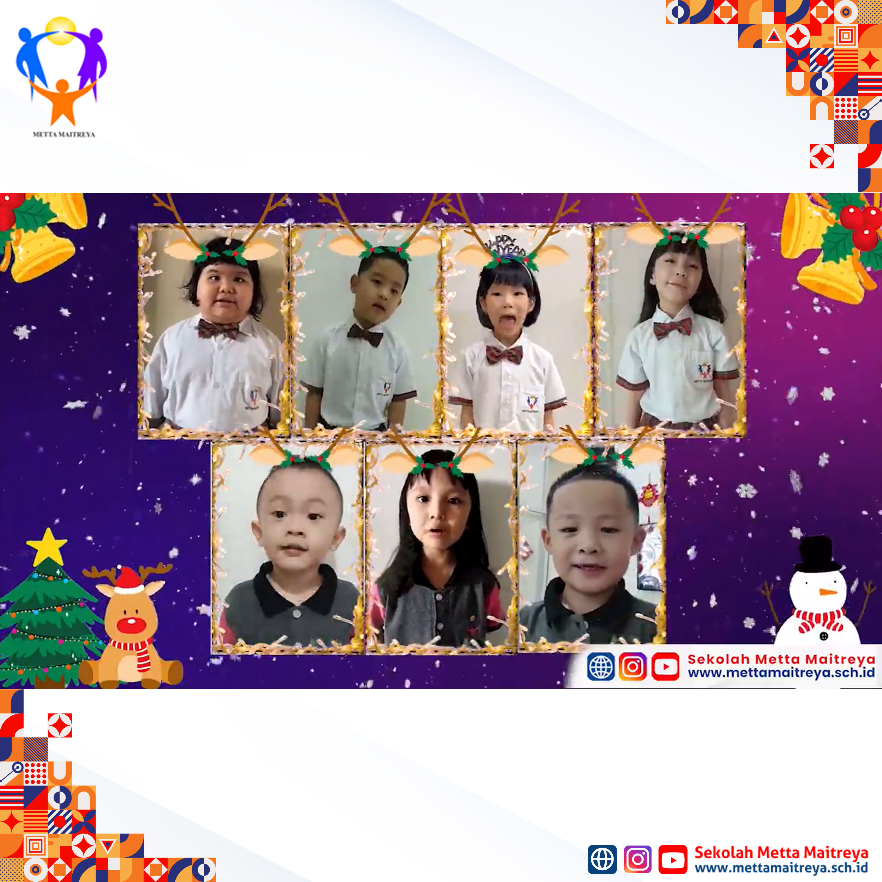 Ucapan Murid-Murid Selamat Hari Natal 2021 | PAUD METTA MAITREYA